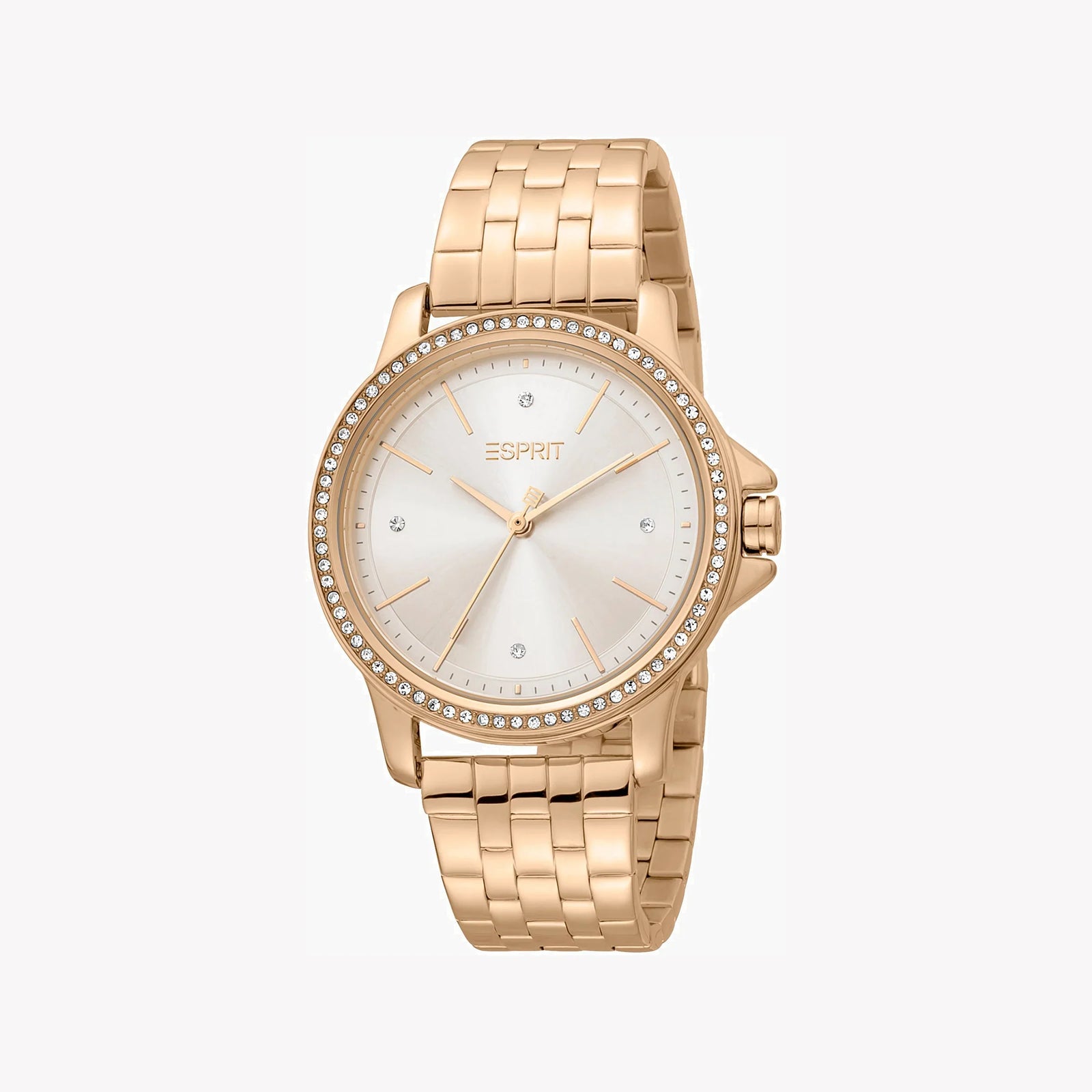 Esprit Women's Rose Gold Watch, Silver Dial | ES1L143M1075 by i-watch