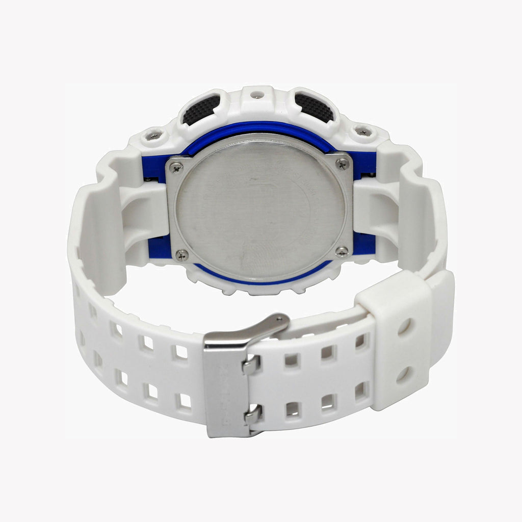 CASIO G-SHOCK GA100B-7A STYLISH ENDURANCE - MEN'S WHITE RESIN WATCH FOR ADVENTURE-i-Watch-3