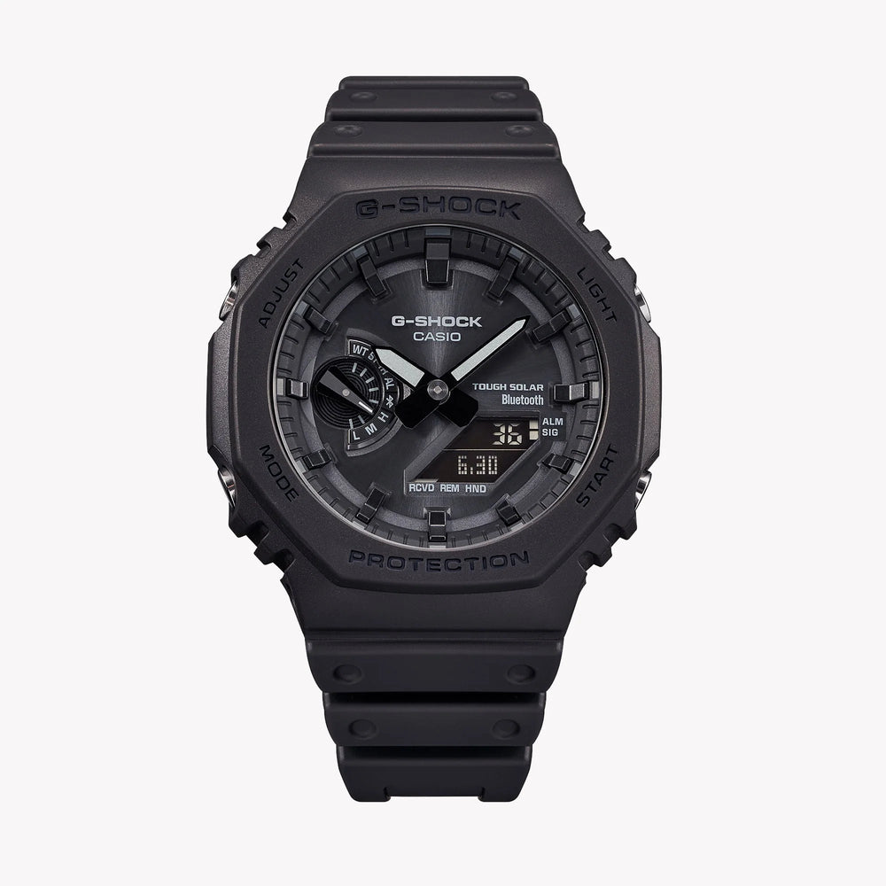 Casio Men's Black Resin Watch, Carbon Case | Ga-B2100-1a1er by i-watch