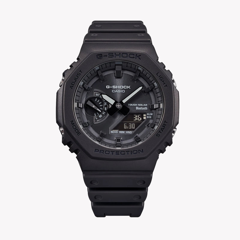 Casio Men's Black Resin Watch, Carbon Case | Ga-B2100-1a1er by i-watch