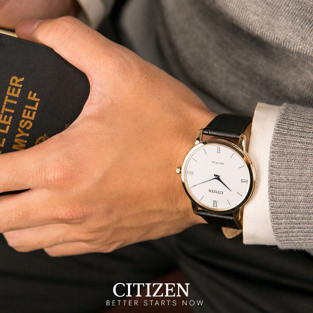 CITIZEN AR1133-23A ELEGANT POWER - MEN'S ROSE GOLD ECO-DRIVE TIMEPIECE