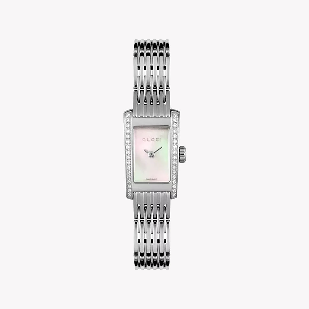 GUCCI YA086502 ELEGANCE - SOPHISTICATED WOMEN'S TIMEPIECE WITH LUXURIOUS MOP DIAL & STAINLESS STEEL BAND