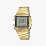 Casio DB-360G-9A DATA BANK Gold Men's Watch