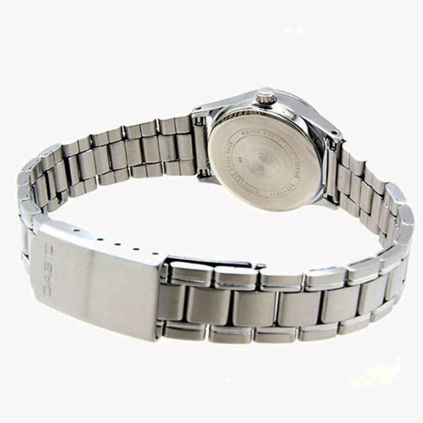 CASIO Women's Watch with Silver Stainless Steel Case and Silver Stainless Steel Band-i-Watch-5