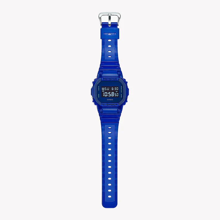 G-Shock Men's Blue Resin Watch, Sporty Design | Dw-5600sb-2dr by i-watch