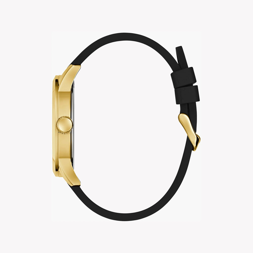 Guess Men's Gold Watch, Black Band | Gw0916g1 by i-watch