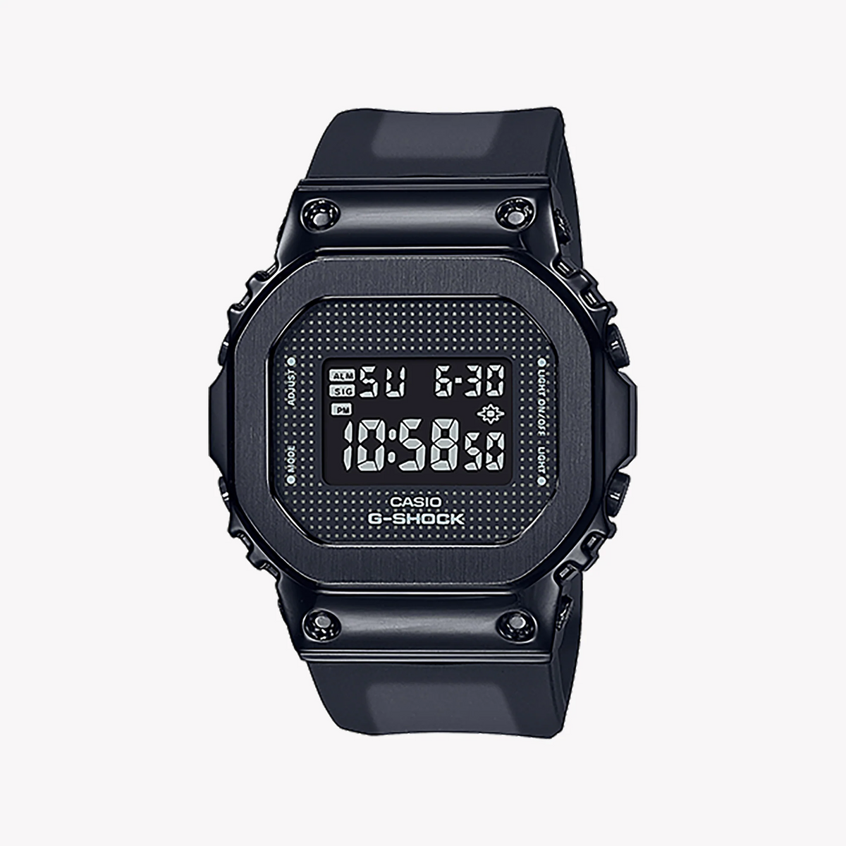 Casio G-Shock Gm-S5600sb-1dr Elegant Fusion - Stylish & Durable Women's Watch With Black Stainless Steel Case And Digital Dial by i-watch