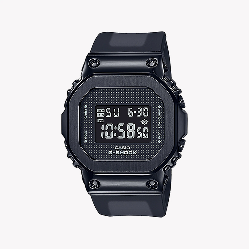 Casio G-Shock Gm-S5600sb-1dr Elegant Fusion - Stylish & Durable Women's Watch With Black Stainless Steel Case And Digital Dial by i-watch