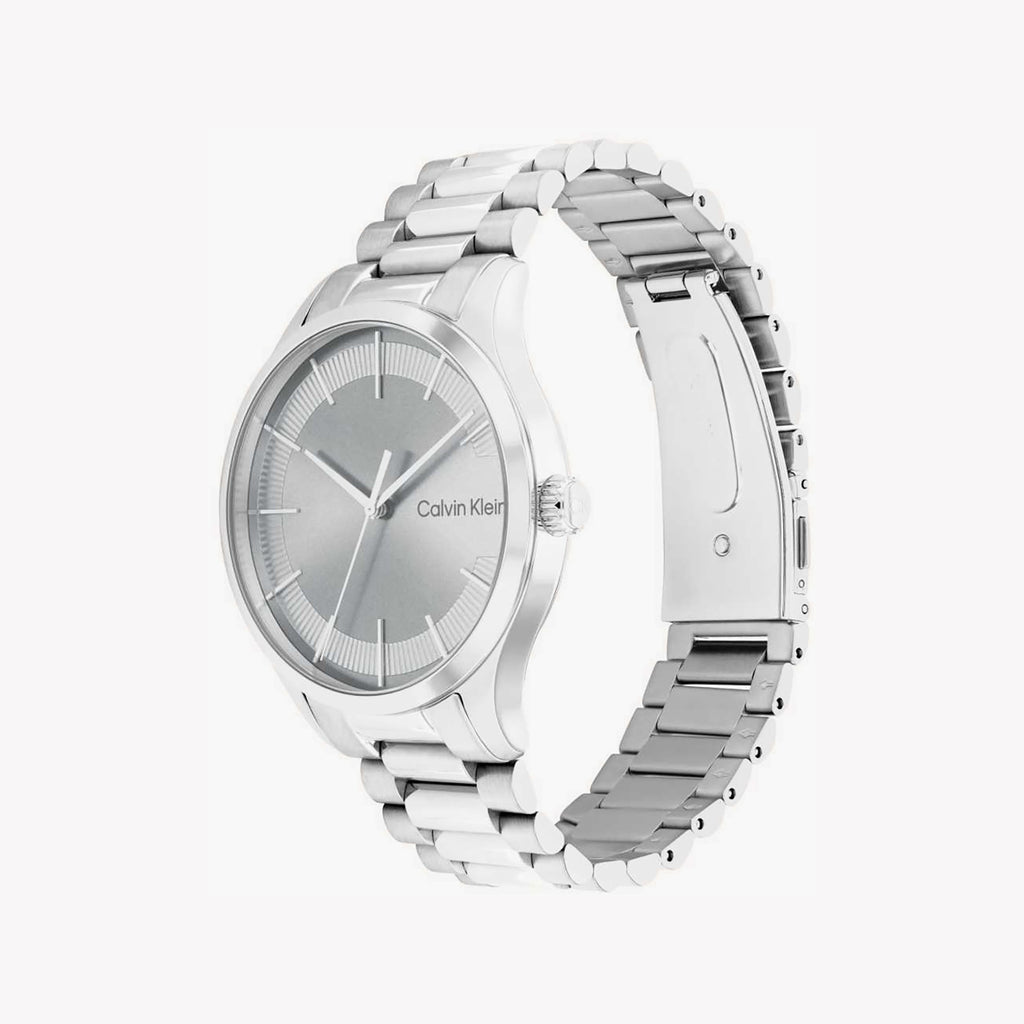 CK CALVIN KLEIN NEW COLLECTION - STYLISH SILVER TIMEPIECE FOR MODERN LIVING-i-Watch-2