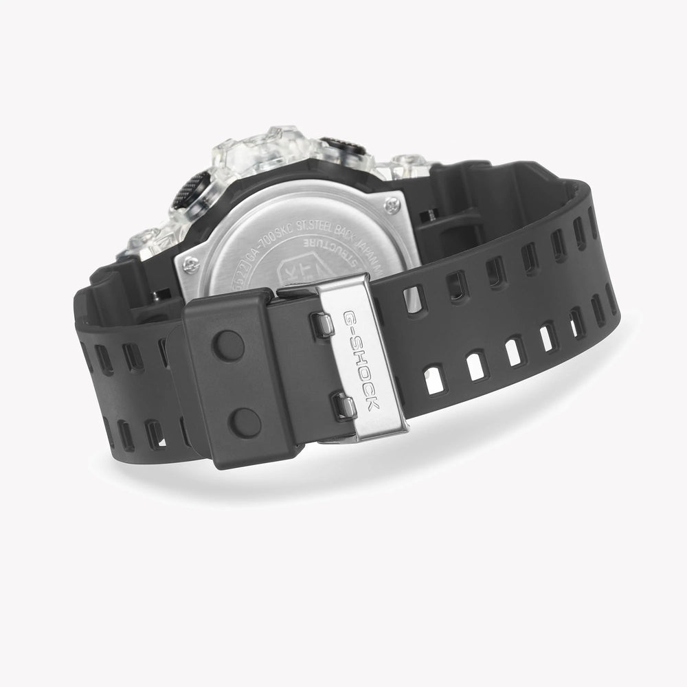 G-Shock Men's Silver & Black Resin Watch | Ga-700skc-1adr by i-watch