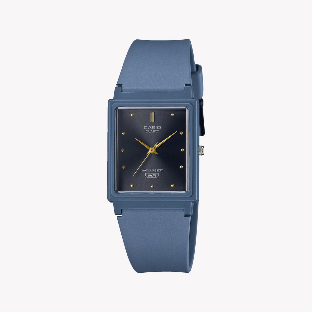 Casio Unisex Blue Resin Watch, Black Dial | Mq-38uc-2a2df by i-watch