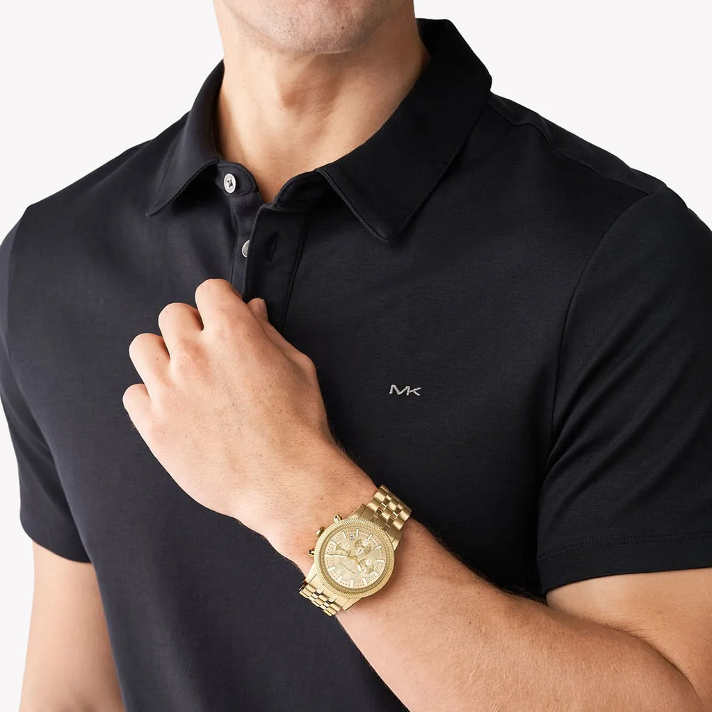 MICHAEL KORS MK8953 LUXE GOLD TIMEPIECE - REFINED SOPHISTICATION FOR MEN-i-Watch-4