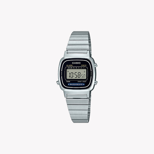 Casio Vintage Mini Steel Black LA-670WEA-1EF Women's Watch