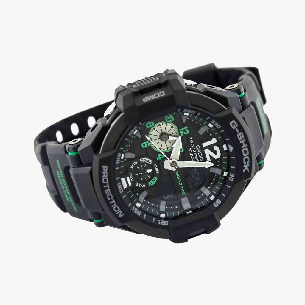 CASIO G-SHOCK GA1100-1A3 – ADVENTURE-UHR FÜR HERREN: STILVOLL, LANGLEBIG UND WASSERFEST