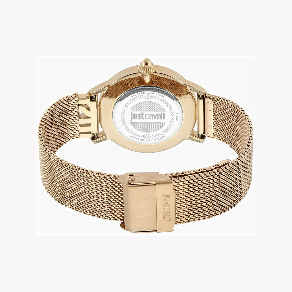 JUST CAVALLI Women's Watch with Rose Gold Stainless Steel Case and Rose Gold Stainless Steel Band-i-Watch-3