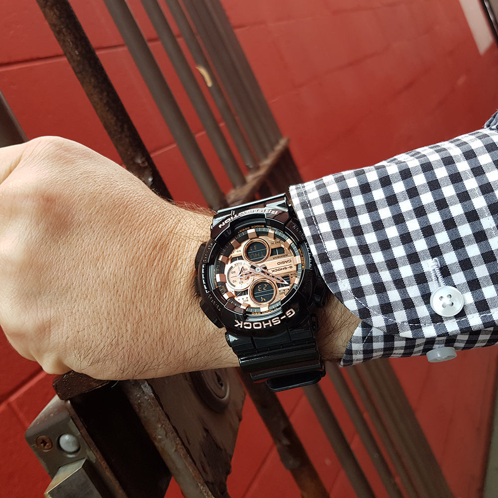 CASIO G-SHOCK GA-140GB-1A2DR - DURABLE ELEGANCE FOR THE MODERN ADVENTURER-i-Watch-2