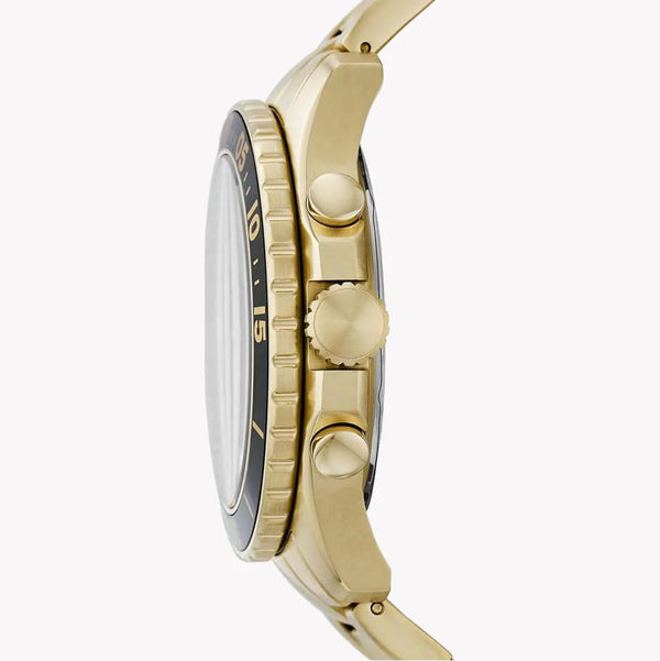 Fossil Men's Gold Watch, Black Dial | Fs5727 by i-watch