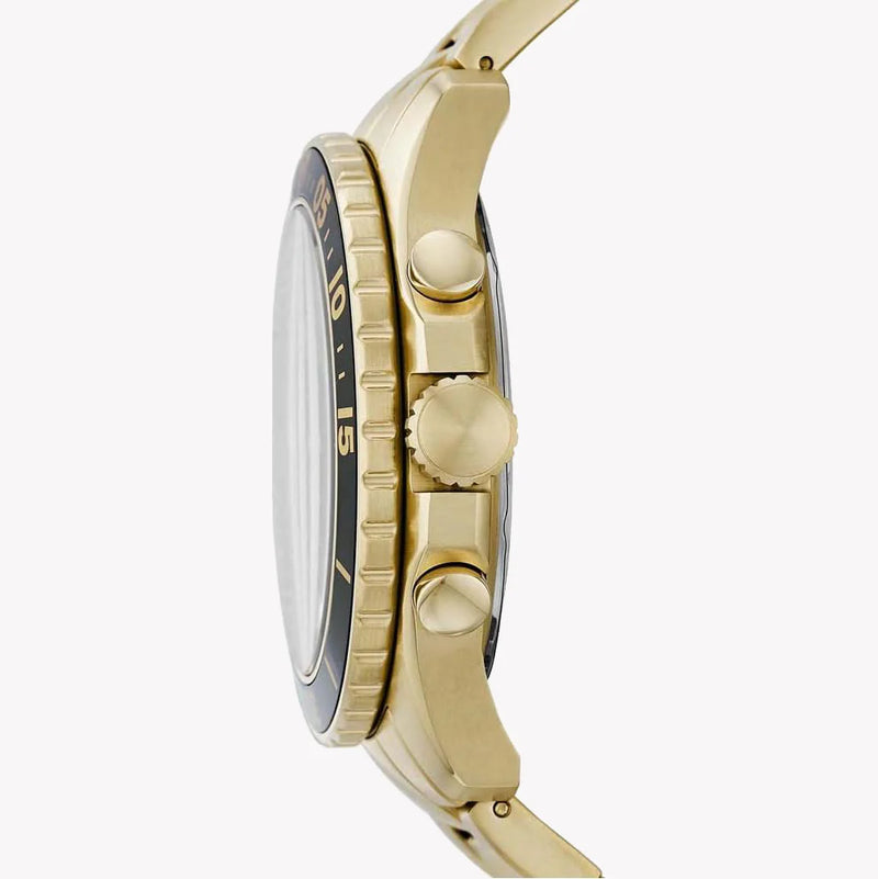 Fossil Men's Gold Watch, Black Dial | Fs5727 by i-watch