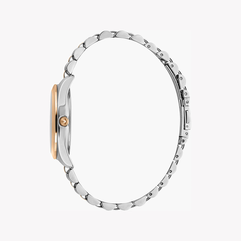 JUST CAVALLI Women's Watch with Silver & Rose Gold Stainless Steel Case and Silver & Rose Gold Stainless Steel Band-i-Watch-2