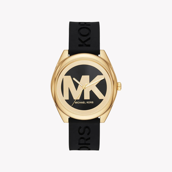 Michael Kors Men's Gold Watch, Black Silicone Band | Mk7313 by i-watch