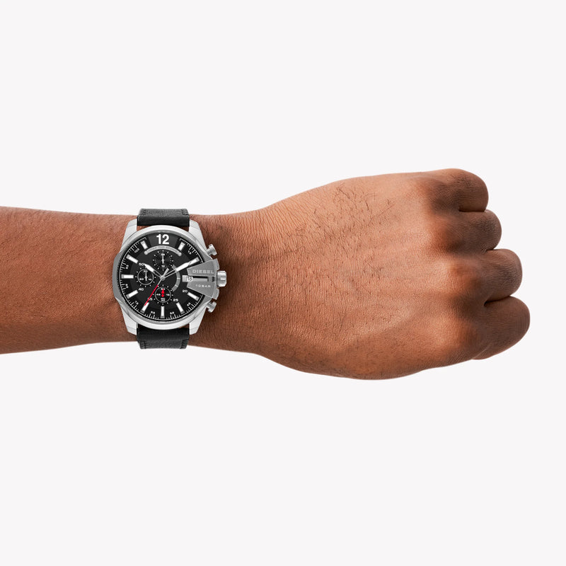 Diesel Men's Silver Watch, Black Dial | Dz4592 by i-watch