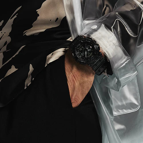Casio G-Shock Ga-110ske-8adr Adventure Ready - Rugged Black Timepiece For Every Journey by i-watch