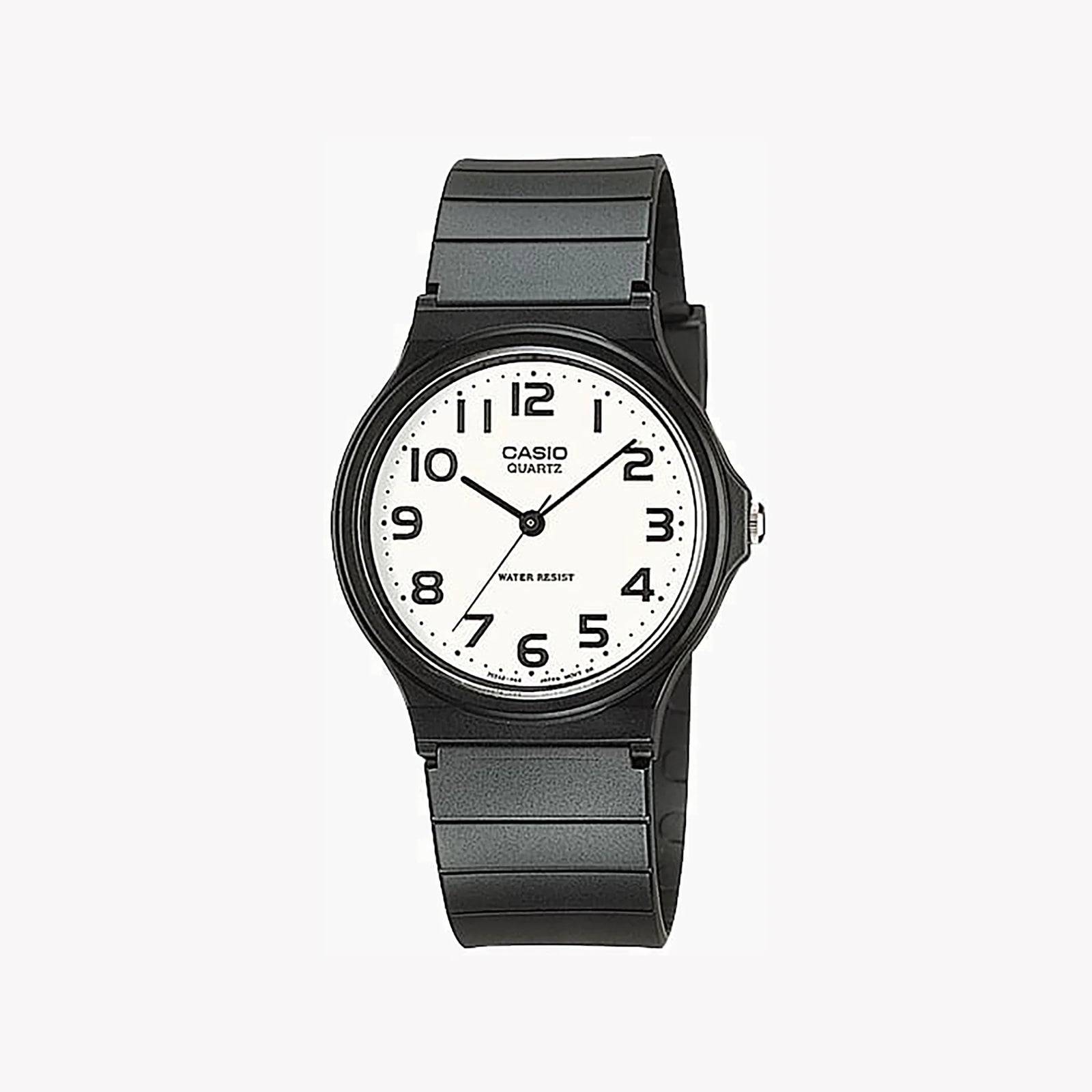 Casio Men's Black Resin Watch, White Dial | Mq-24-7b2ldf by i-watch