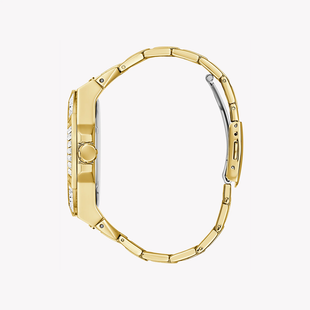 Guess Men's Gold Stainless Steel Watch, Gold Dial | Gw0209g2 by i-watch