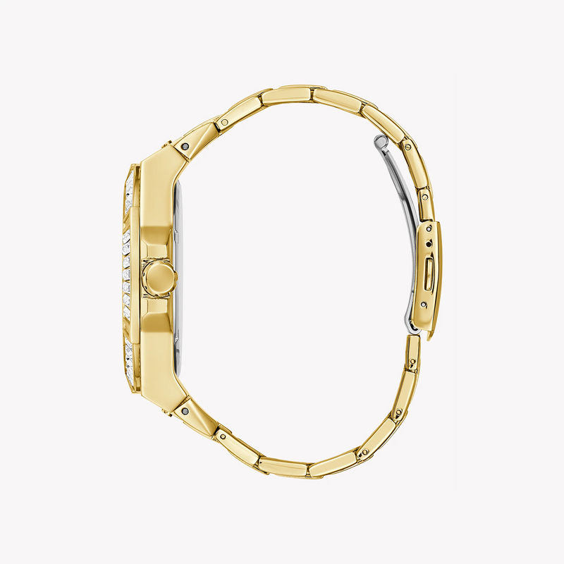 Guess Men's Gold Stainless Steel Watch, Gold Dial | Gw0209g2 by i-watch