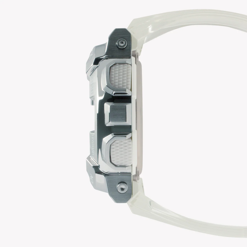 G-Shock Men's Silver Watch, Sporty Resin Band | Gm-110scm-1adr by i-watch