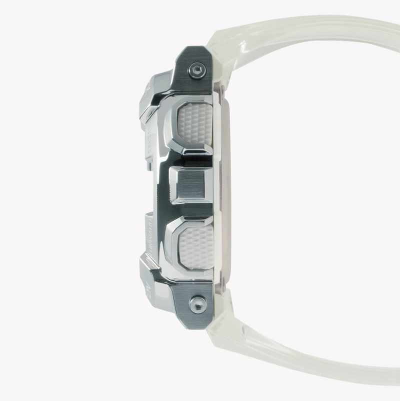 G-Shock Men's Silver Watch, Sporty Resin Band | Gm-110scm-1adr by i-watch