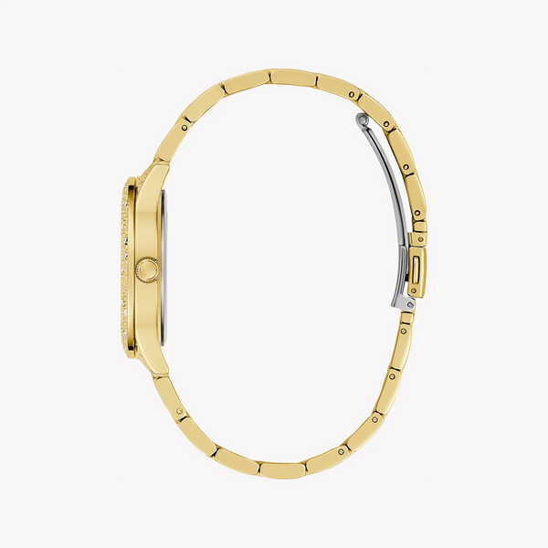 Guess Women's Gold Stainless Steel Watch, Champagne Dial | Gw0746l2 by i-watch