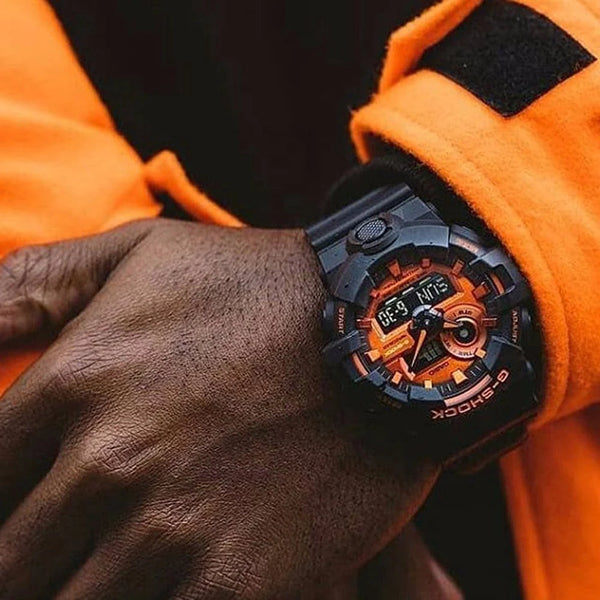 Casio G-Shock Ga-700br-1adr - Blackout Adventure Ready Men's Watch by i-watch