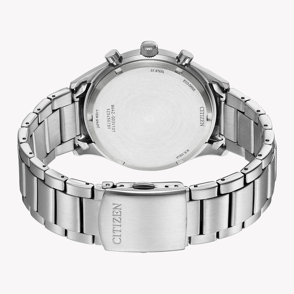 CITIZEN CA4560-81E DYNAMIC PRECISION - ELEGANT STAINLESS STEEL CHRONOGRAPH WATCH for Modern Men-i-Watch-4