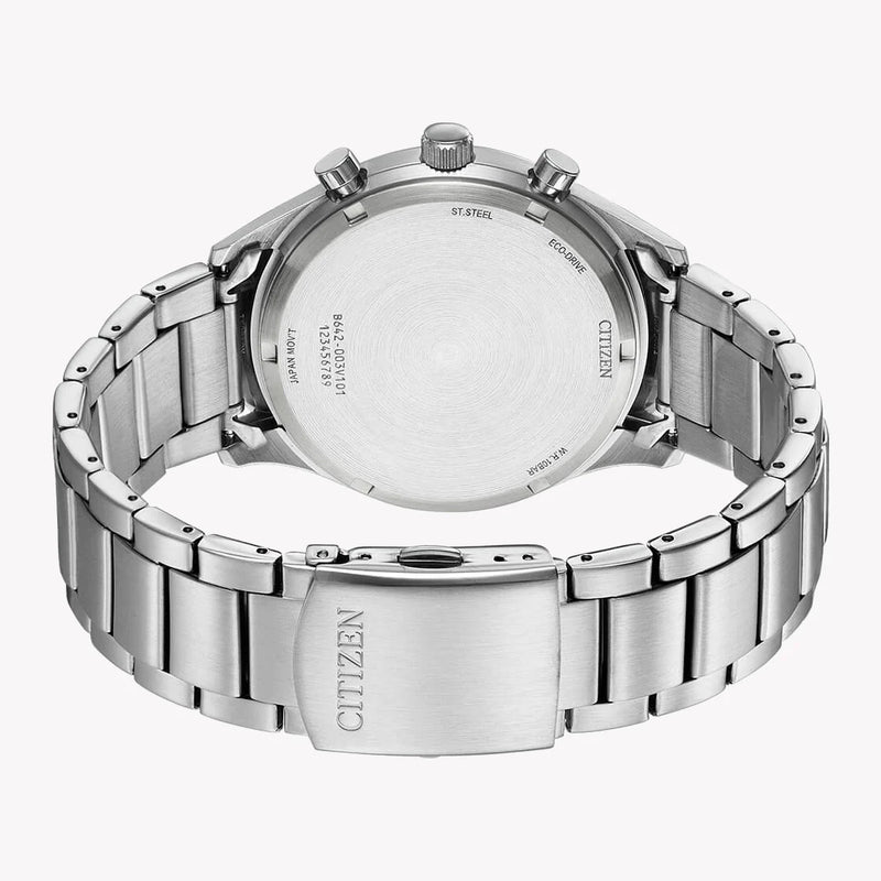 Citizen Ca4560-81e Dynamic Precision - Elegant Stainless Steel Chronograph Watch For Modern Men by i-watch