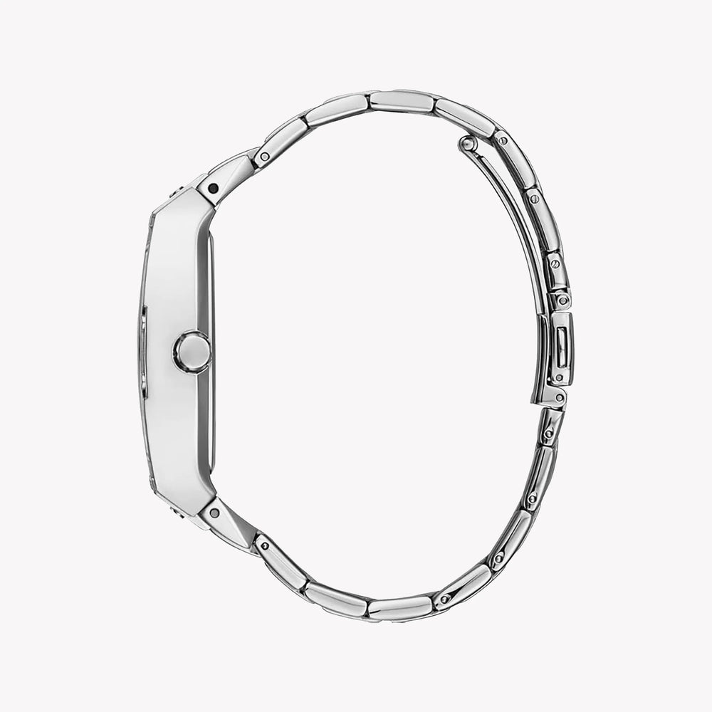 Guess Women's Silver Stainless Steel Watch, Silver Dial | Gw0104l1 by i-watch
