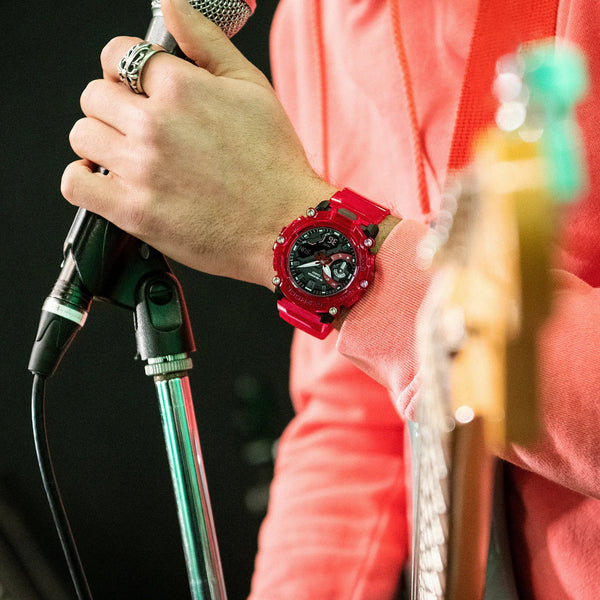 G-Shock Women's Pink Resin Watch, Digital Dial | Ga-2200skl-4adr by i-watch