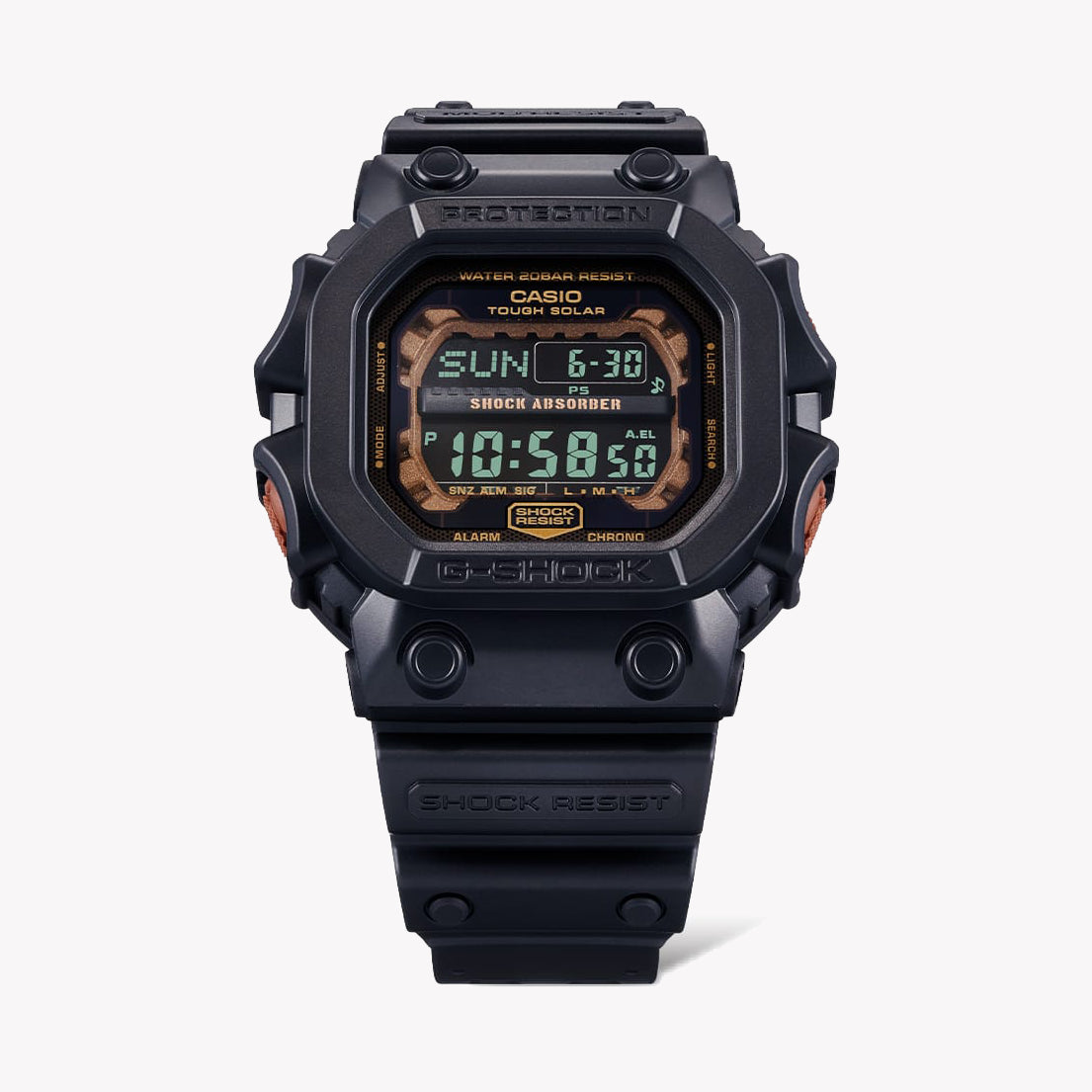 CASIO G-SHOCK GX-56RC-1 THE KING XL – SCHWARZ & RUST SERIE Herrenuhr