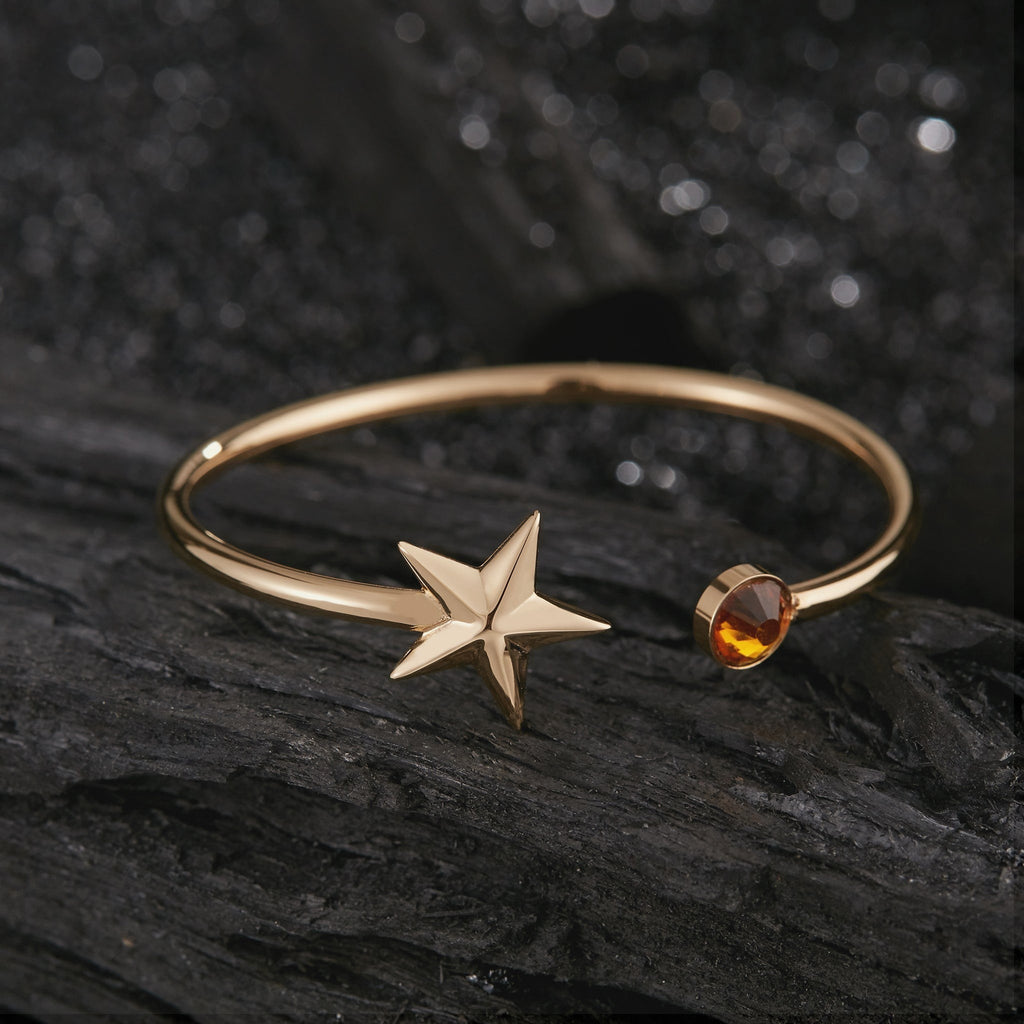 Zink Women's Gold Stainless Steel Bracelet | Zfbg002gt