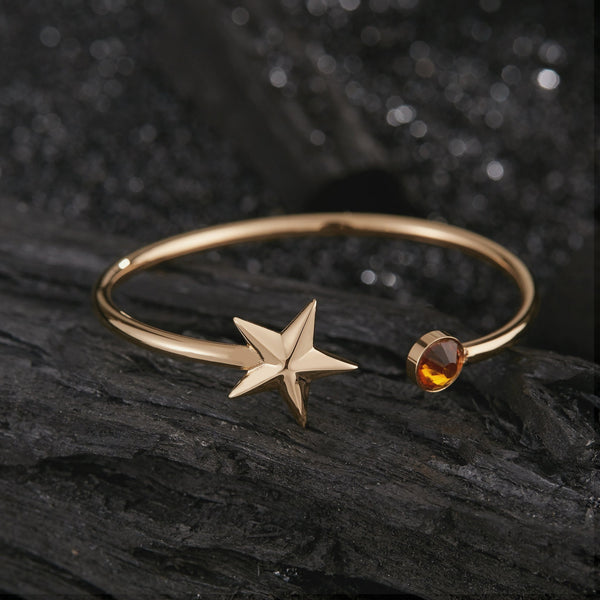 Zink Women's Gold Stainless Steel Bracelet | Zfbg002gt