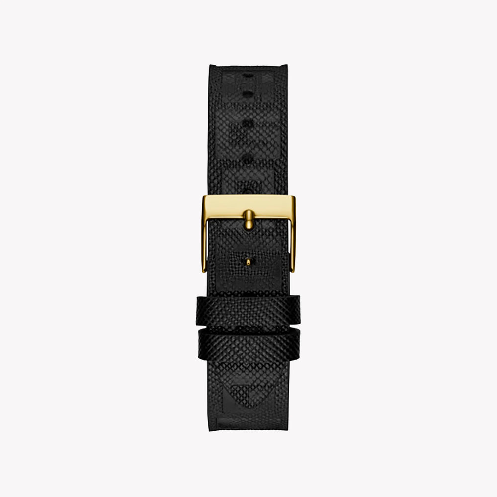 Guess Women's Gold Watch, Black Band | Gw0478l2 by i-watch