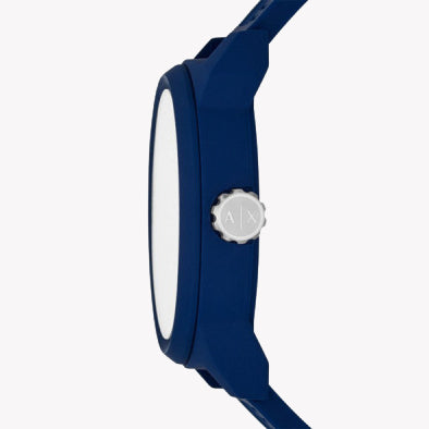 ARMANI EXCHANGE AX1448 – BLUE ADVENTURER MEN'S WATCH WITH SPORTY SILICONE BAND-i-Watch-2