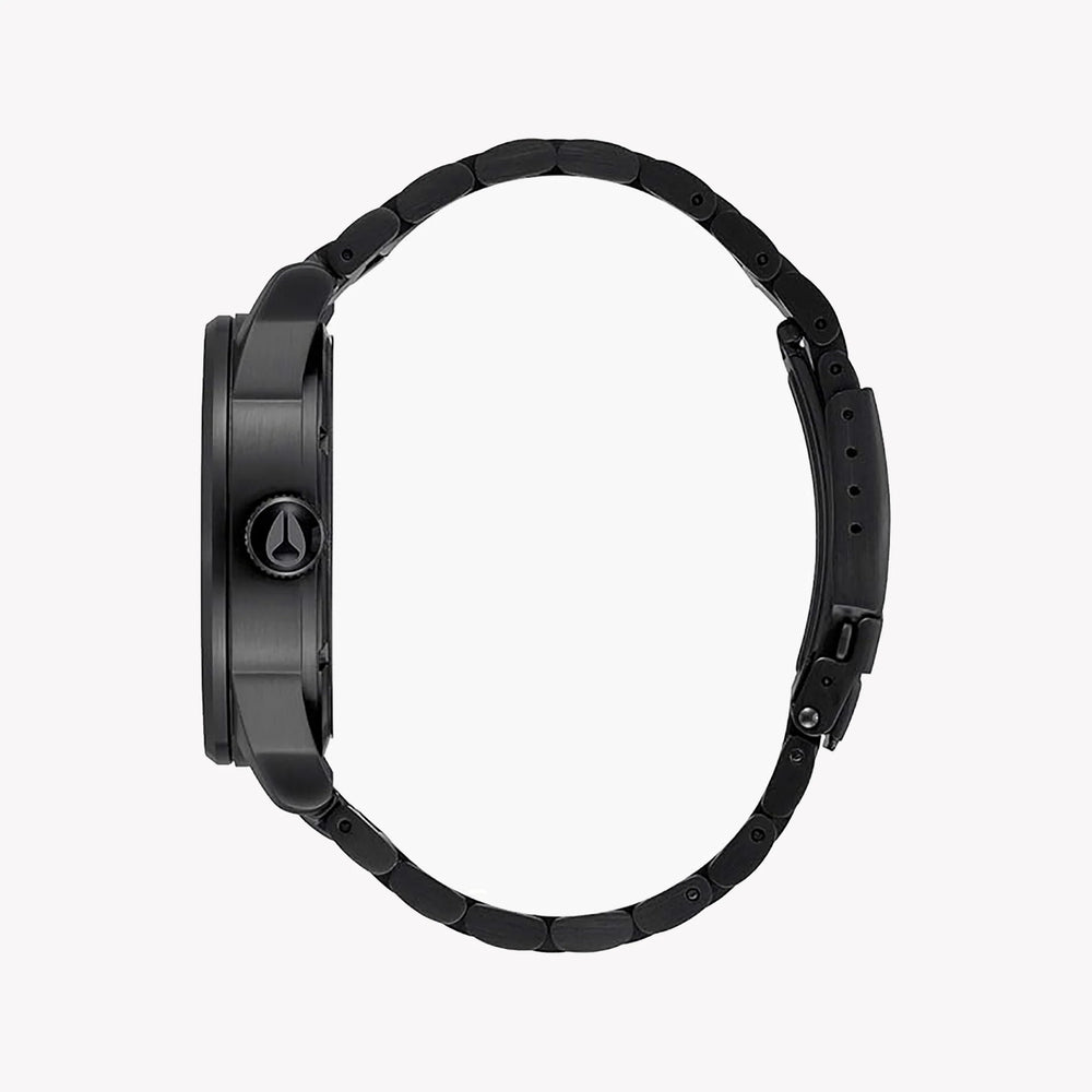 Nixon Men's Black Stainless Steel Watch, Black Dial | A356-1147 by i-watch
