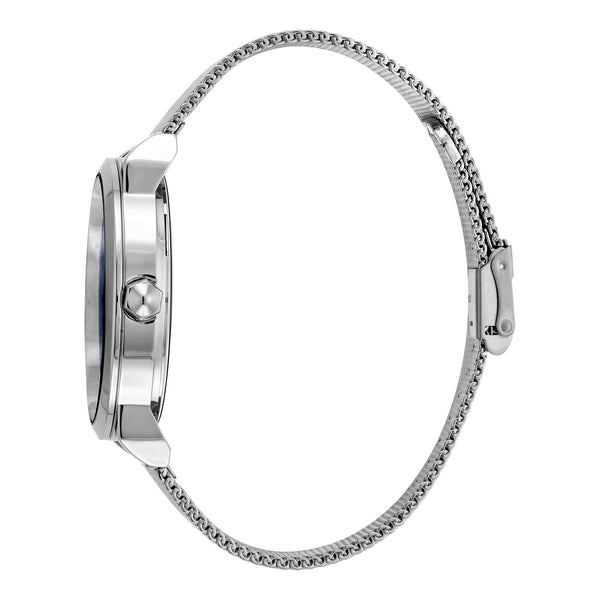 Just Cavalli Jc1g079m0055 Elegant Blue Dial Men's Watch - Timeless Silver Stainless Steel by i-watch