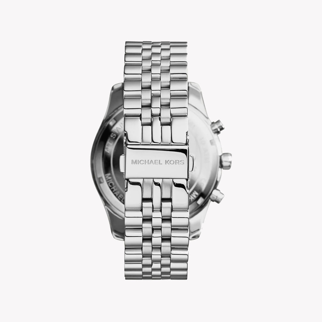 MICHAEL KORS MK8405 - ELEGANT SILVER STAINLESS STEEL MEN'S WATCH WITH WATER RESISTANCE-i-Watch-3
