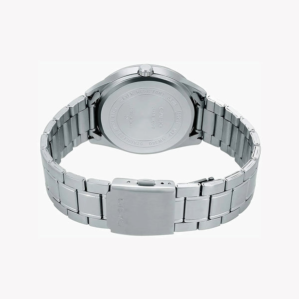Casio Mtp-Sw340d-2avdf Sporty Elegance - Men's Stainless Steel Watch With Blue Dial by i-watch