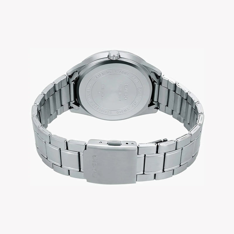 Casio Mtp-Sw340d-2avdf Sporty Elegance - Men's Stainless Steel Watch With Blue Dial by i-watch