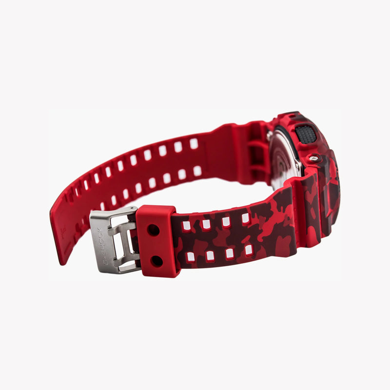Casio G-Shock Ga100cm-4a Bold Red Fusion - Men's Tough & Stylish Timepiece by i-watch