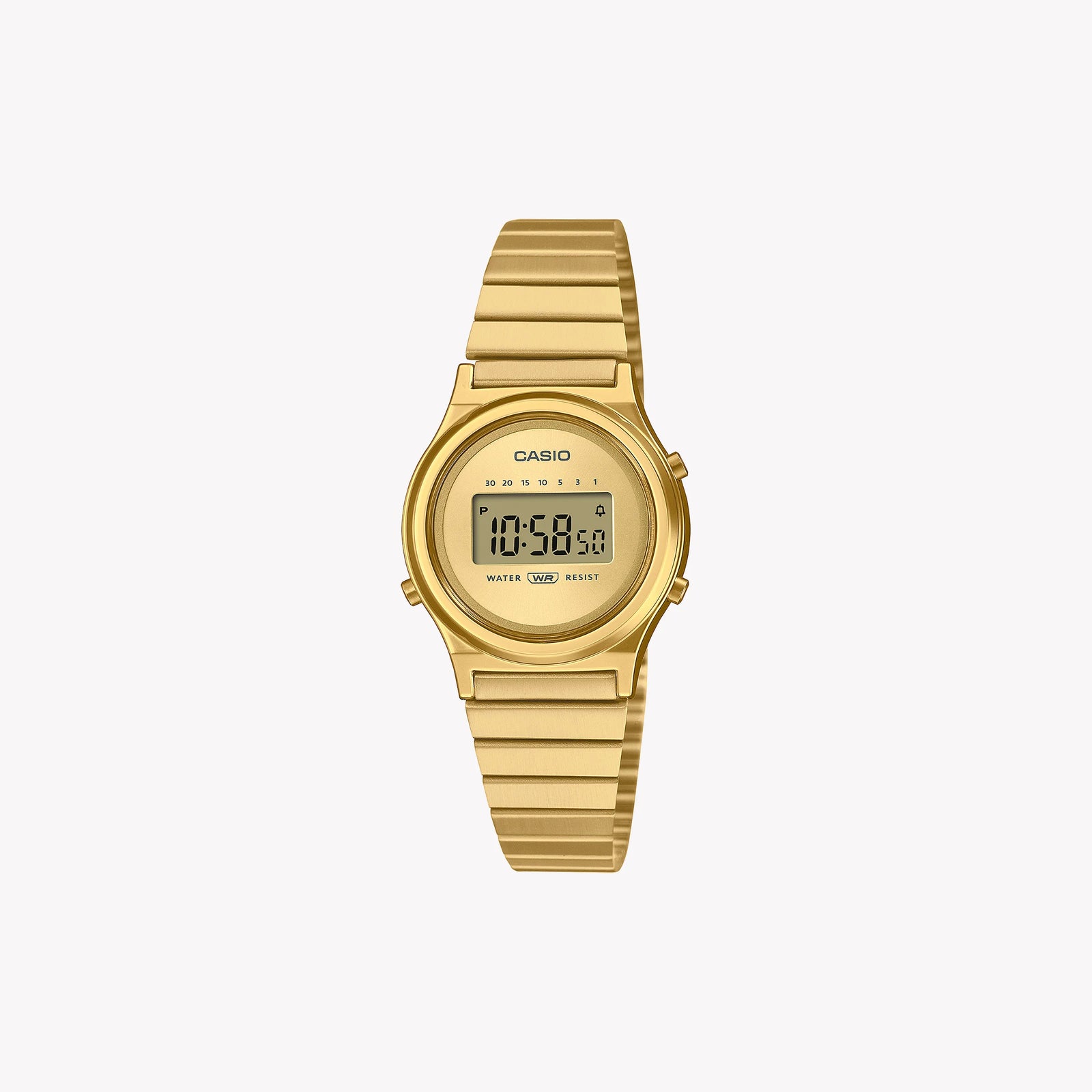 Casio Unisex Gold Resin & Stainless Steel Watch, Digital | La700weg-9a by i-watch