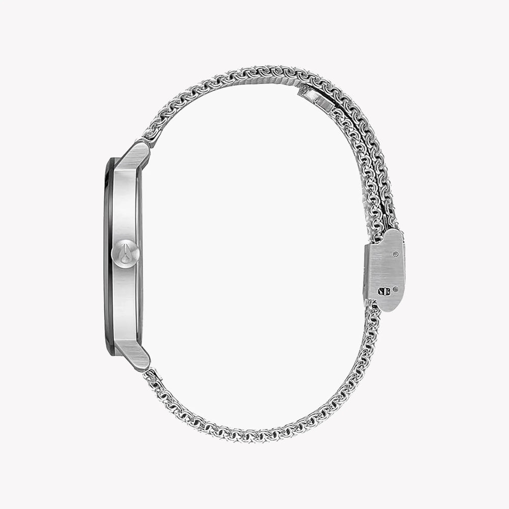 Nixon Women's Silver Stainless Steel Watch, Black Dial | A1238-2971 by i-watch